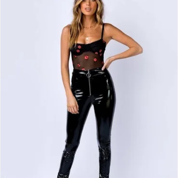 (B10) NEW Princess Polly Madsen Mesh Body Suit, Size 10, New without tags - Picture 3 of 14